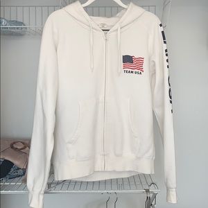 Zip up hoodie